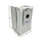 Sacchetto per aspirapolvere, 3 pz., Carbone attivo per Ecovacs Deebot X2-series, X5-series