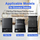 Spazzola laterale, 2 pz. per Ecovacs Deebot T50 Omni, T50 Pro Omni, X8 Omni, T50 Max, T50 Max Pro Omni, X5 Omni, X5 Pro Omni