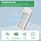 Filtro HEPA, 2 pz. per Ecovacs Deebot N20, N20 Plus, N20 Pro Plus