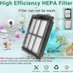 Filtro HEPA, 2 pz. per iRobot Roomba Plus 505, 507, 405, 4020