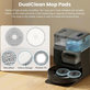 Panno lavapavimenti, 2 pz. per iRobot Roomba Plus 505, 507, 405, 4020