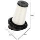 Filtro polvere, 2 pz. per Rowenta RH6545