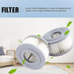 Filtro HEPA, 2 pz. per Xiaomi Jimmy H9 Pro, JV85, JV85 Pro