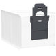 Sacchetto per aspirapolvere, 2 pz. per Xiaomi Dreame X40 Ultra, X50 Ultra, L40s Pro Ultra, L40 Ultra, L10s Ultra Gen2, Mova E30 Ultra, Mova V50 Ultra, P60