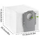 Sacchetto per aspirapolvere, 3 pz. per Xiaomi Roborock Qrevo Curv, Qrevo Edge, S8 MaxV Ultra, S8 Max Ultra, Saros 10, Saros 10R, QV-series
