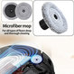 Panno lavapavimenti laterale, 2 pz. per Xiaomi Roborock Saros 10