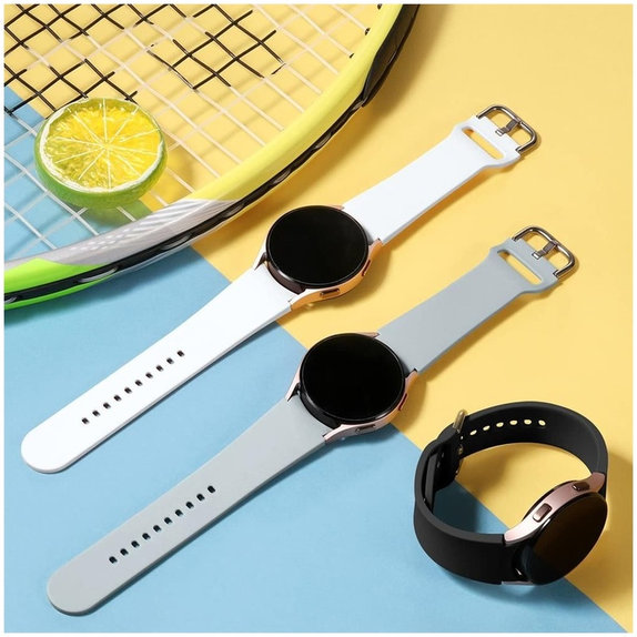 Cinturino Iconband per Samsung Watch 4 / 5 / 5 Pro / 6 / 7 / FE, nera, Tech-Protect
