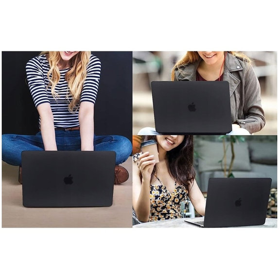 Custodia Smartshell per MacBook Pro 16 M1-M5 / M5 Pro / M5 Pro Max 2021-2026, Matte Black, Tech-Protect