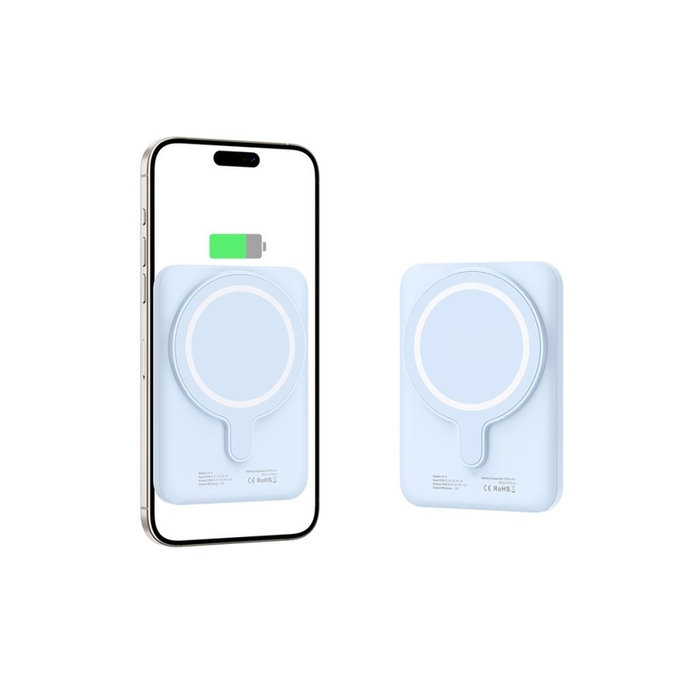 Power bank PB10 Lifemag MagSafe 5000mAh, blu, Tech-Protect