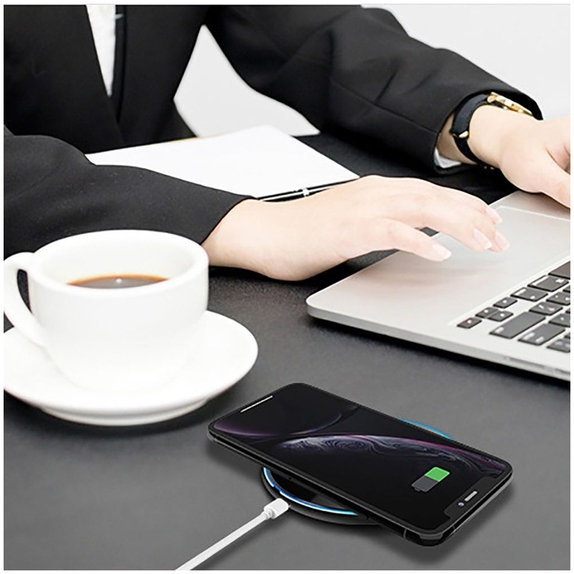 Caricatore wireless QI15W-C1 15W, bianca, Tech-Protect