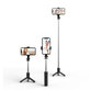 Selfie stick con treppiede L02S, nera, Tech-Protect