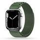 Cinturino Nylon Pro per Apple Watch 8 / 9 / 10 / 11 / SE / Ultra (44 / 45 / 46 / 49 mm), Military Green, Tech-Protect