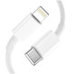 Caricatore da parete C20W 2-PORT PD 20W / QC3.0 + Lightning Cable, bianca, Tech-Protect