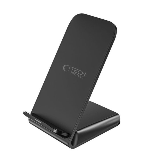 Caricatore wireless QI15W-S2 15W, nera, Tech-Protect