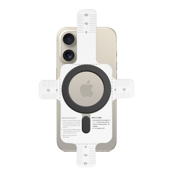 Anello magnetico MagSafe MagMat MagSafe, nera, Tech-Protect
