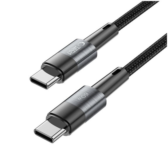 Cavo Ultraboost USB-C Cable PD 60W / 3A 25CM, grigia, Tech-Protect