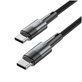 Cavo Ultraboost USB-C Cable PD 60W / 3A 25CM, grigia, Tech-Protect