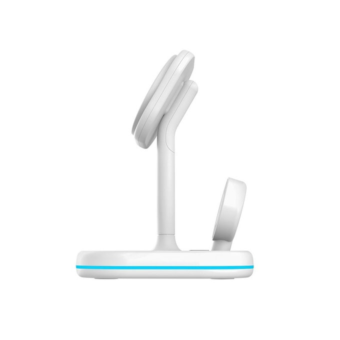 Caricatore wireless QI15W-A27 3IN1 Magnetic MagSafe, bianca, Tech-Protect