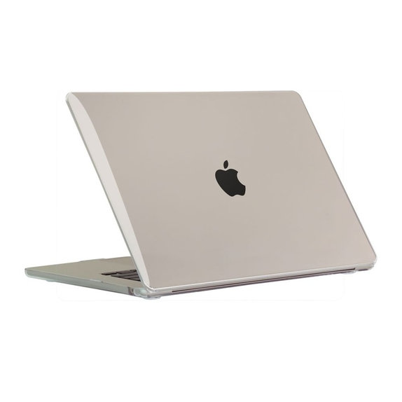 Custodia Smartshell per MacBook Air 15 M2-M5 2023-2026, Crystal Clear, Tech-Protect