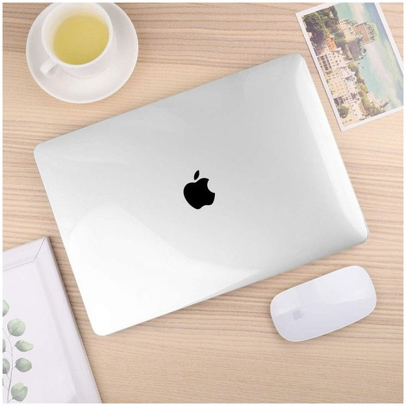 Custodia Smartshell per MacBook Air 15 M2-M5 2023-2026, Crystal Clear, Tech-Protect