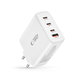 Caricatore da parete NC100W-GAN 4-PORT PD 100W / QC3.0, bianca, Tech-Protect