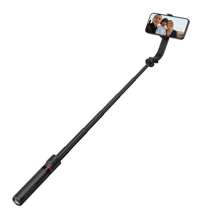 Selfie stick con treppiede L04S MagSafe, nera, Tech-Protect