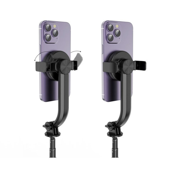 Selfie stick con treppiede L04S MagSafe, nera, Tech-Protect