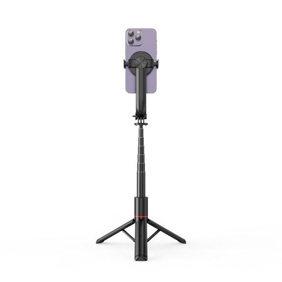 Selfie stick con treppiede L04S MagSafe, nera, Tech-Protect