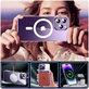 Custodia FlexAir Hybrid MagSafe per Samsung S24, trasparente, Tech-Protect