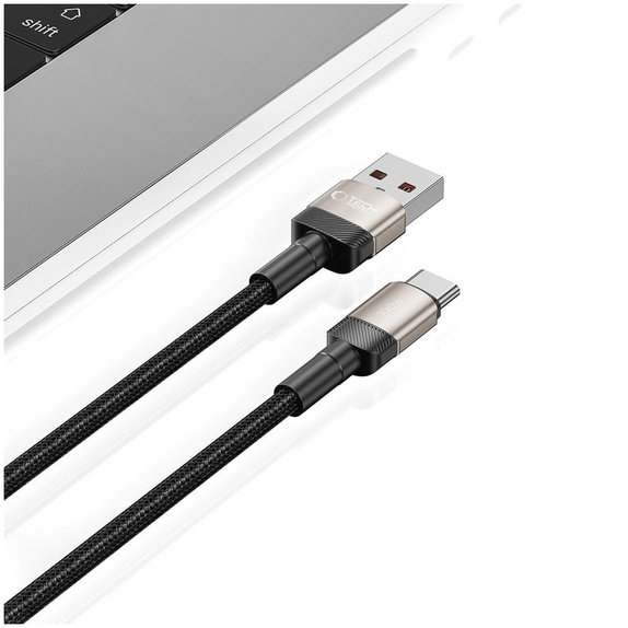 Cavo Ultraboost Evo USB-C Cable 100W/5A 200cm, Titanium, Tech-Protect