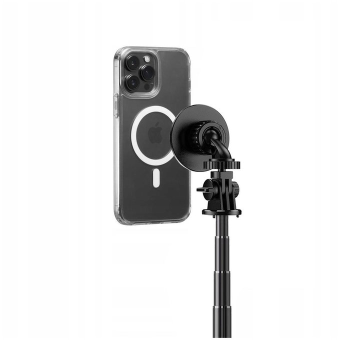 Selfie stick con treppiede L06S MagSafe, nera, Tech-Protect