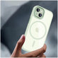 Custodia MagMat MagSafe per iPhone 15, verde/trasparente, Tech-Protect