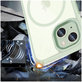Custodia MagMat MagSafe per iPhone 15, verde/trasparente, Tech-Protect