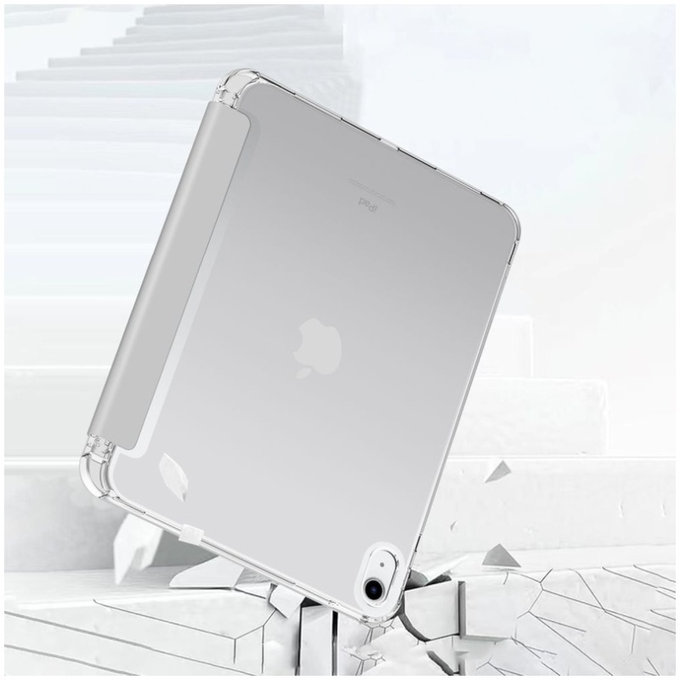 Custodia Sc Pen Hybrid per iPad 10.9" 10 / 2022 / 11" 11 / 2025, grigia, Tech-Protect