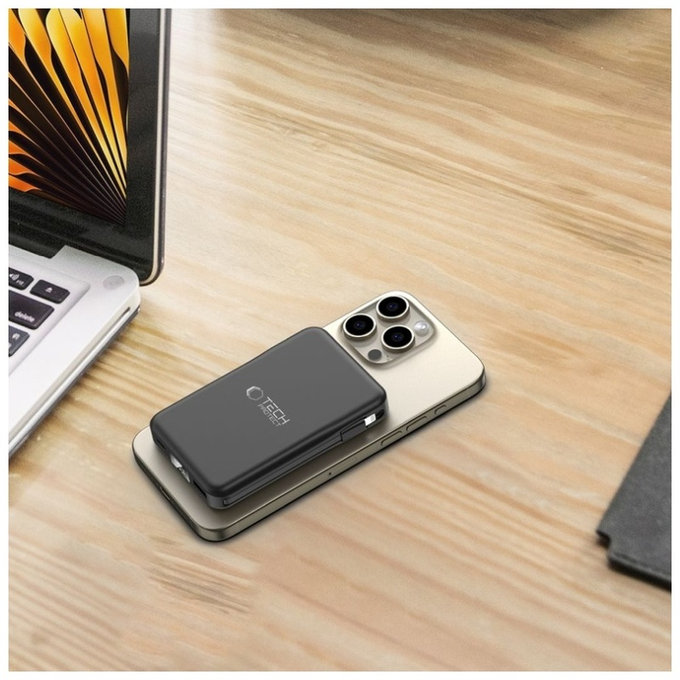 Power bank PB31 Lifemag MagSafe 10000mAh, nera, Tech-Protect