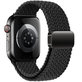 Cinturino Nylonmag per Apple Watch 8 / 9 / 10 / 11 / SE / Ultra (44 / 45 / 46 / 49 mm), nera, Tech-Protect