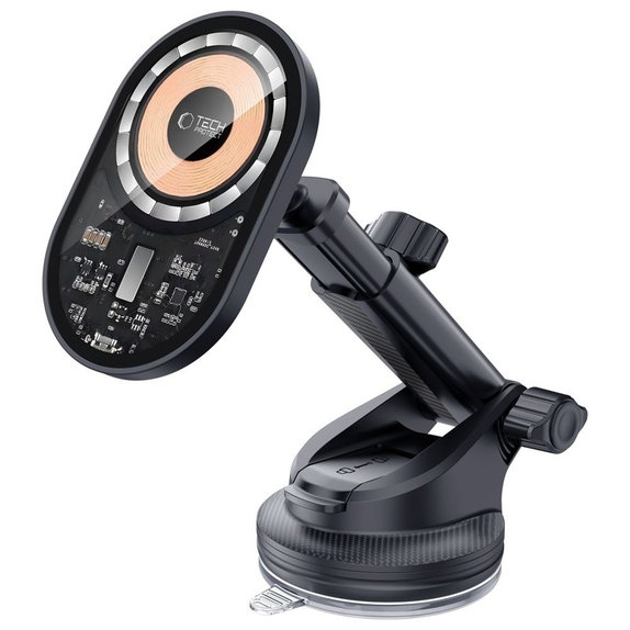Supporto auto MM15W-V6 Magnetic MagSafe Dashboard & Vent 15W, Black/Interior, Tech-Protect