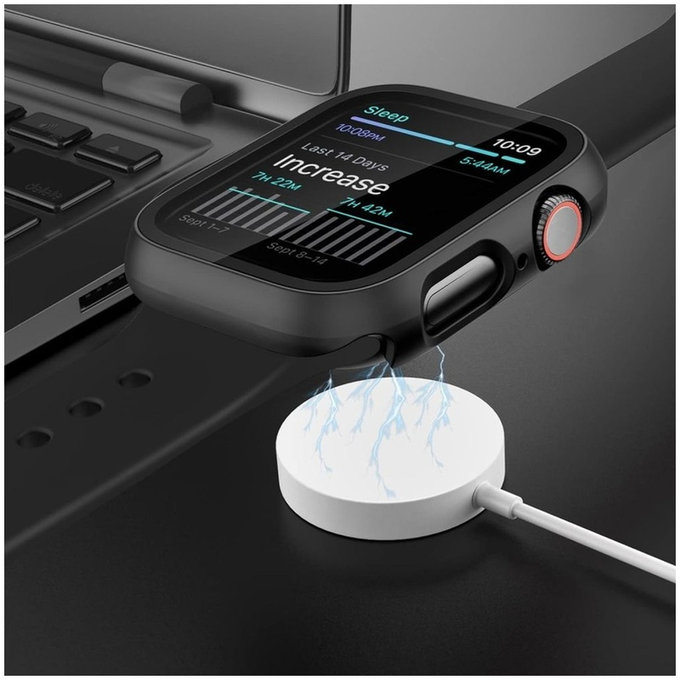 Cinturino DEFENSE360 per Apple Watch 10 / 11 (46 mm), nera, Tech-Protect
