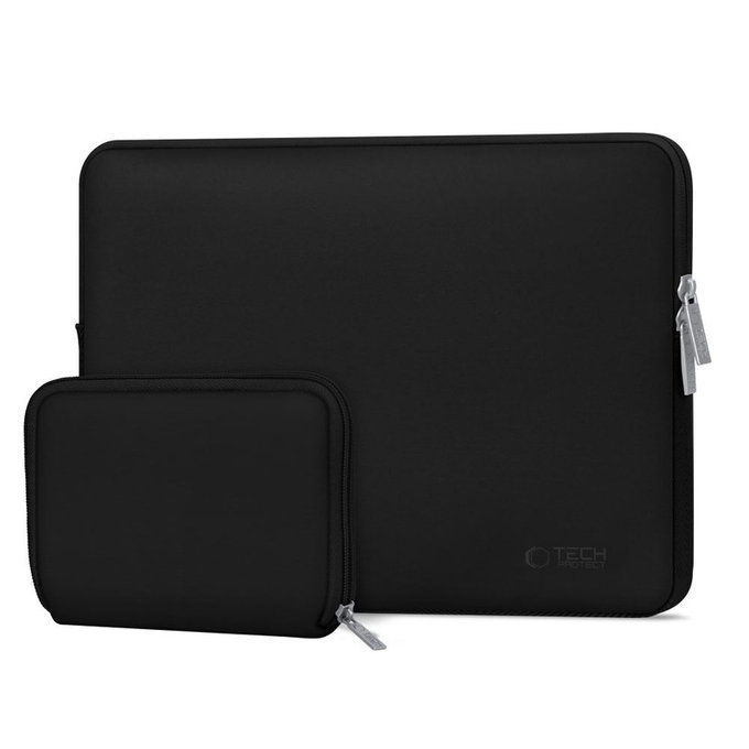 Custodia per laptop Neoslim 13-14, nera, Tech-Protect