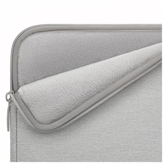 Custodia per laptop Sleevy 13-14, Crayon Grey, Tech-Protect