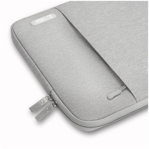 Custodia per laptop Sleevy 13-14, Crayon Grey, Tech-Protect