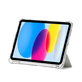 Custodia Sc Pen Hybrid per iPad 10.9" 10 / 2022 / 11" 11 / 2025, Crystal Silver, Tech-Protect