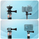 Selfie stick con treppiede GA100 per GoPro / DJI / INSTA360, nera, Tech-Protect