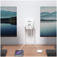 Caricatore da parete PCL3X4 Power Socket 2 USB & 2 USB-C & 3 Socket, bianca, Tech-Protect