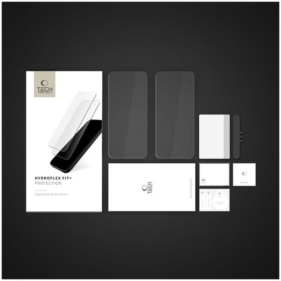 Pellicola idrogel Hydro Flex+ 2-PACK per Xiaomi Redmi Note 14 Pro 5G / 14 Pro+ Plus 5G / Poco X7 5G, trasparente, Tech-Protect