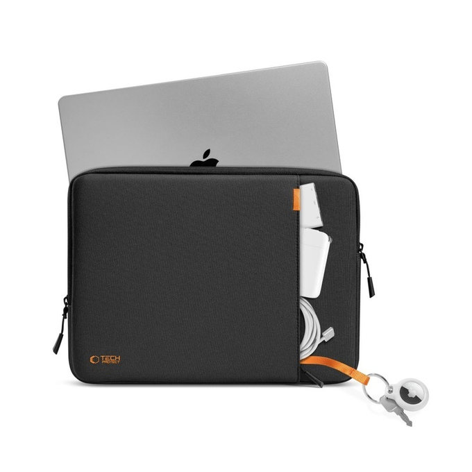 Custodia per laptop Defender 13-14, nera, Tech-Protect