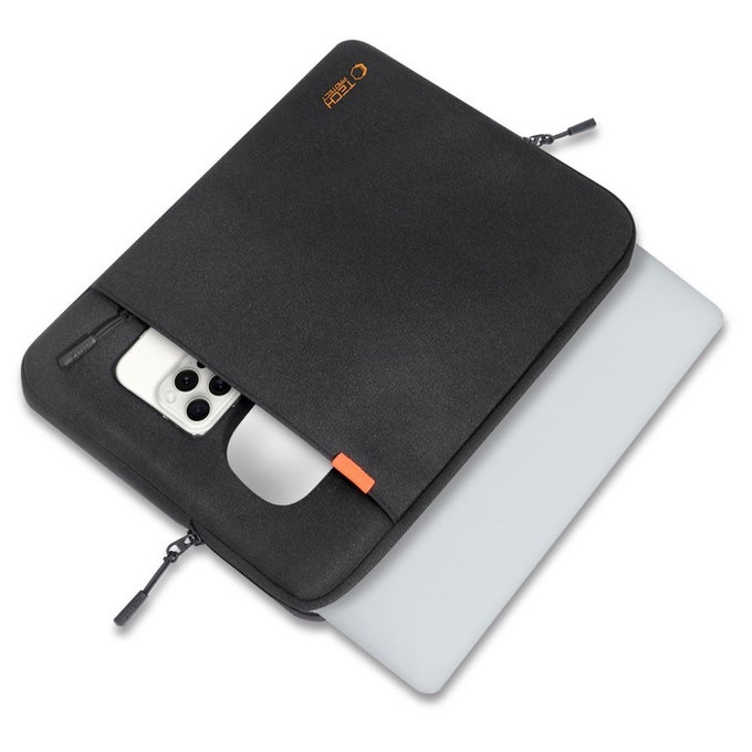 Custodia per laptop Defender 13-14, nera, Tech-Protect