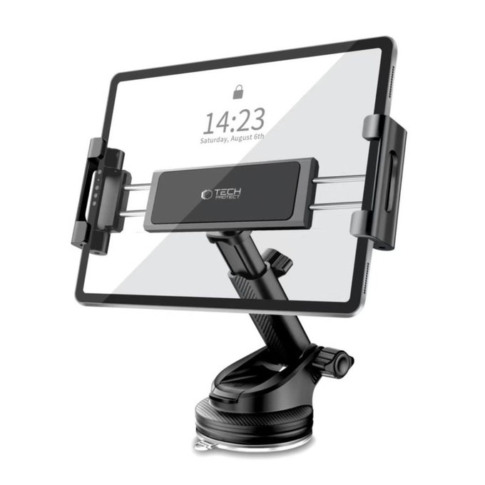 Supporto auto V4 Universal Windshield & Dashboard for Tablet, nera, Tech-Protect