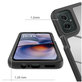Custodia Defense per Motorola Moto G15 / G15 Power / G17 / G17 Power / G05 / E15, nera, Tech-Protect