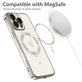 Custodia MagFlex MagSafe per Samsung S25, Marine Blue, Tech-Protect